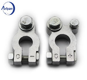 Aluminum Alloy Car Battery Terminals, Heavy Duty Cable Connector, Hot Sale