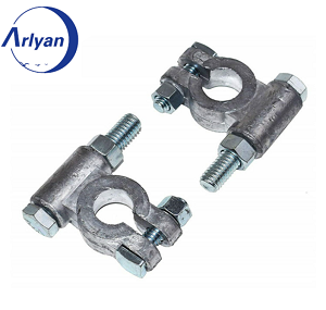 Lead Car Battery Terminals Heavy Duty Cable Connector Clamp Positive Negative, Good Quality