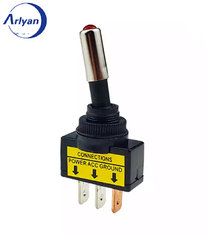 12V 20A Toggle Switches With LED Light ASW-15D Rocker Button Switch