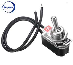 13CM Wire 12MM 2 Pin 2 Position Toggle Switch