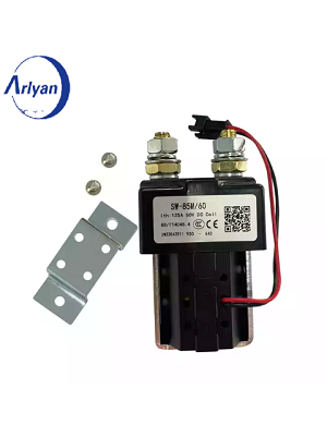 DC Contactor With Red Black Outgoing Line 200A 12-60V Relay