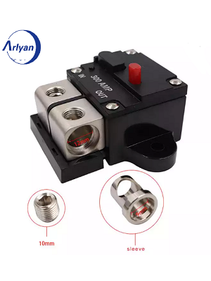 Car Auto Stereo 12V-48V 50A-300A Inline Power Circuit Breaker